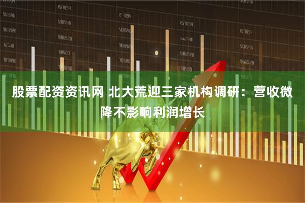 股票配资资讯网 北大荒迎三家机构调研：营收微降不影响利润增长